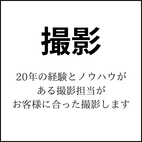 撮影